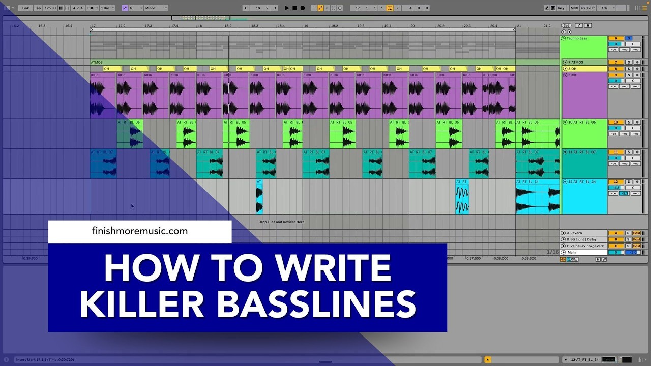 How to Write Killer Basslines in Ableton Live 12 Fast