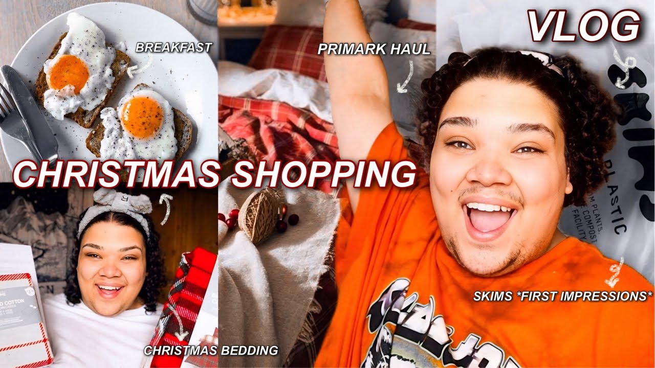 another christmas shopping vlog *yes i need to save money*🤍🎄🌸