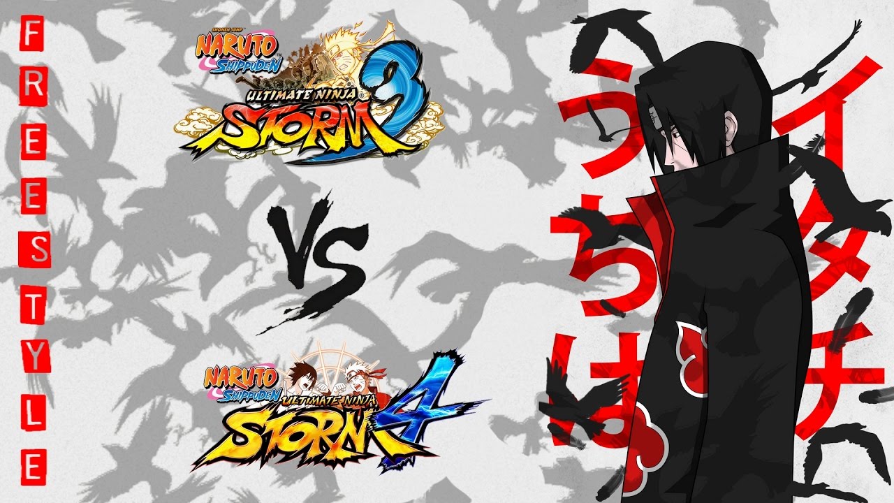 NS4 vs NS3 - Itachi combo