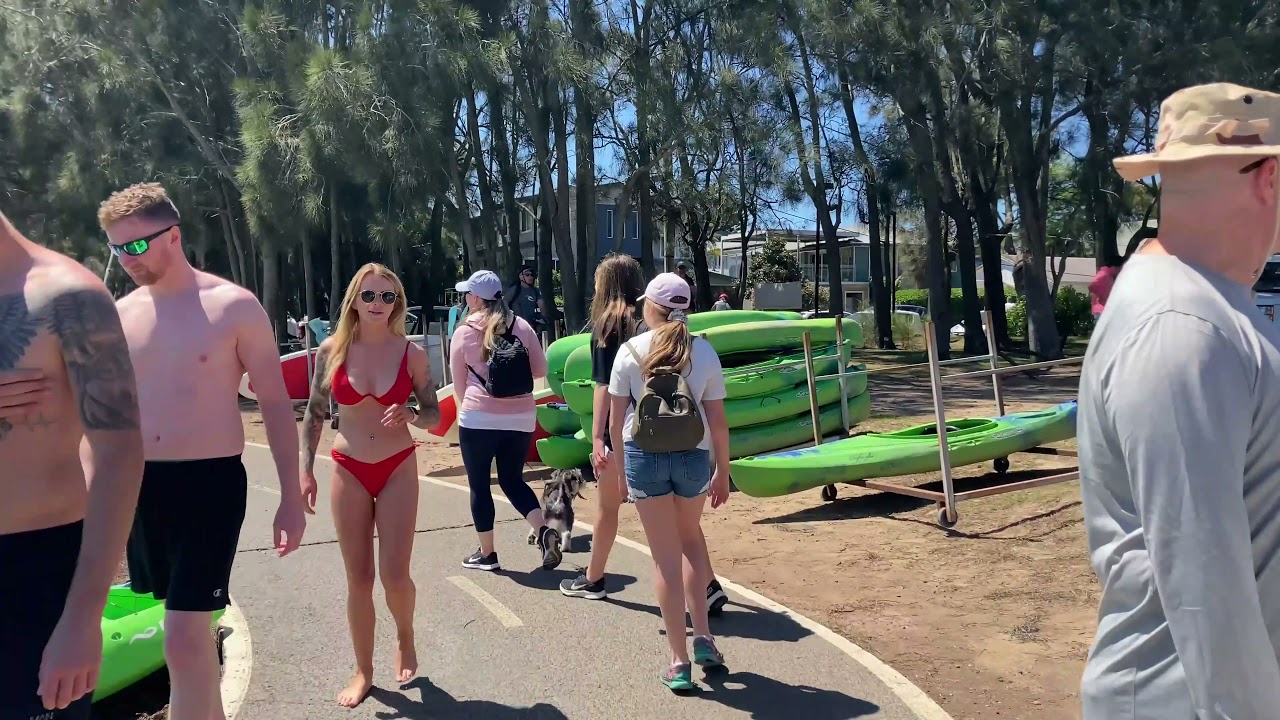 Trip to Narrabeen Lagoon - Walking Tour (with commentary) 🗣️