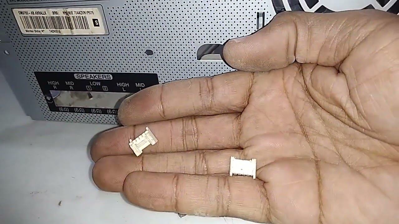 Som LG cm9760 conector de áudio