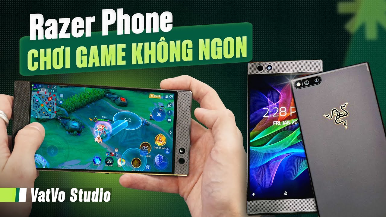 Nhìn lại Razer Phone: Gaming Phone nhưng không hợp để chơi Game! | Vật Vờ Studio