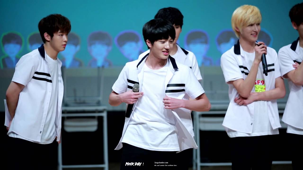 160827 SF9 찬희 애교대기+애교