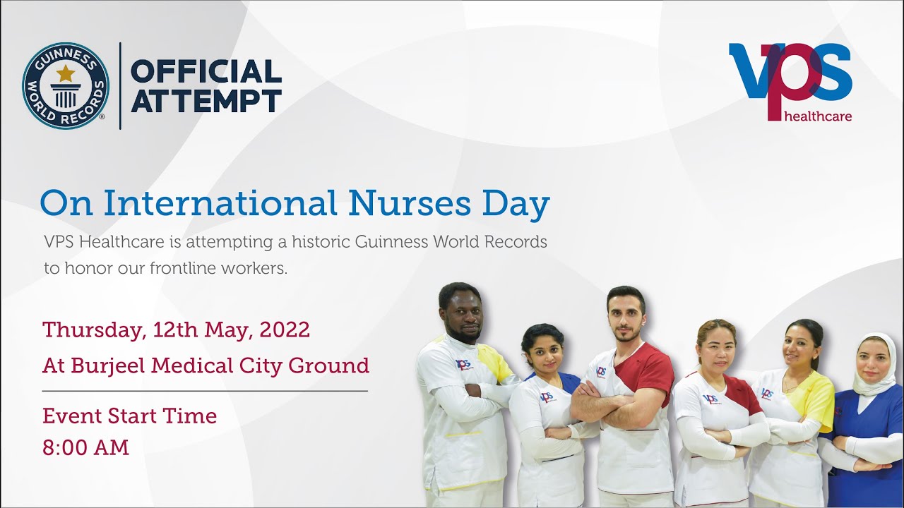 Official Attempt - Guinness World Record on International Nurses Day | VPS | 12th May 2022