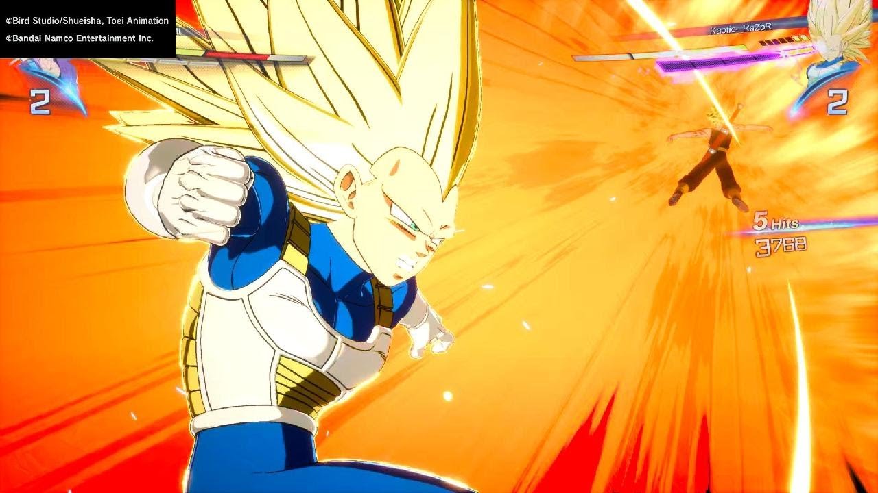 DRAGON BALL: Sparking! ZERO Trunks SSJ vs Vegeta SSJ 3