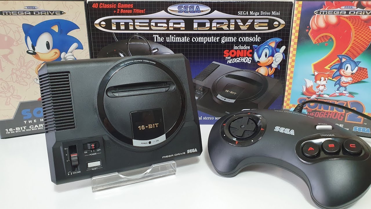 Sega Mega Drive Mini - rozpakowanie + test