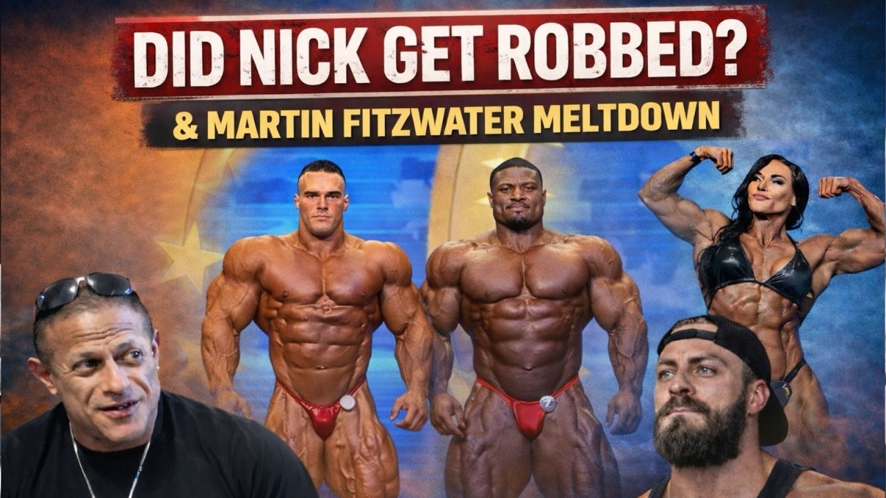 Andrew Jacked Wins! 🏆 Nick Walker Robbed? + Martin Fitzwater CANCELLED?!  Arnold Classic 2026 Recap