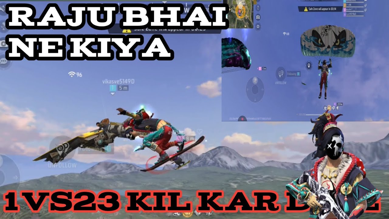 Raju bhai ne kiya 1vs23💥