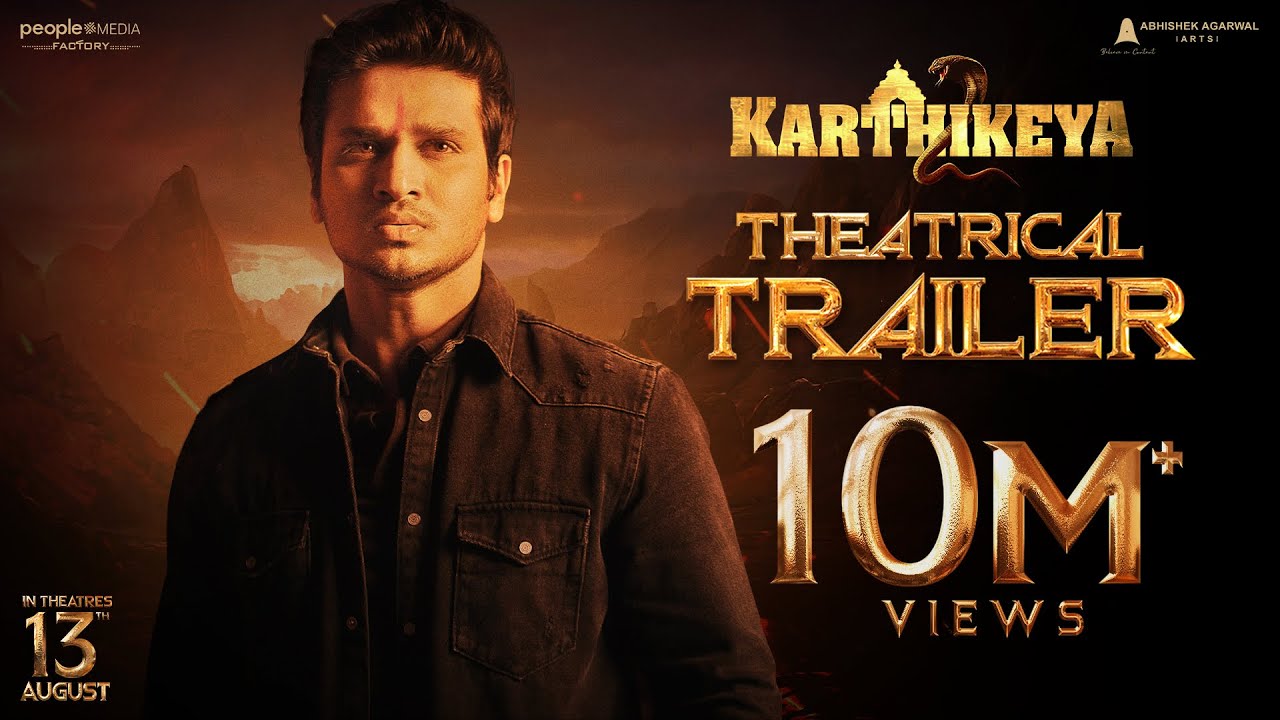 Karthikeya 2 (Telugu) Theatrical Trailer Nikhil, Anupama Parameshwaran, Anupam Kher | Zee Cinemalu
