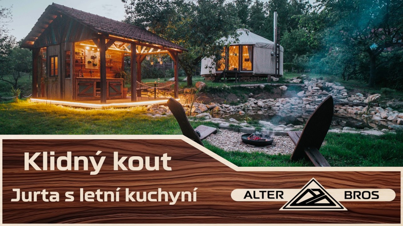 KLIDNÝ KOUT - JAK SE STAVÍ A PROVOZUJE GLAMPING S JURTOU ?