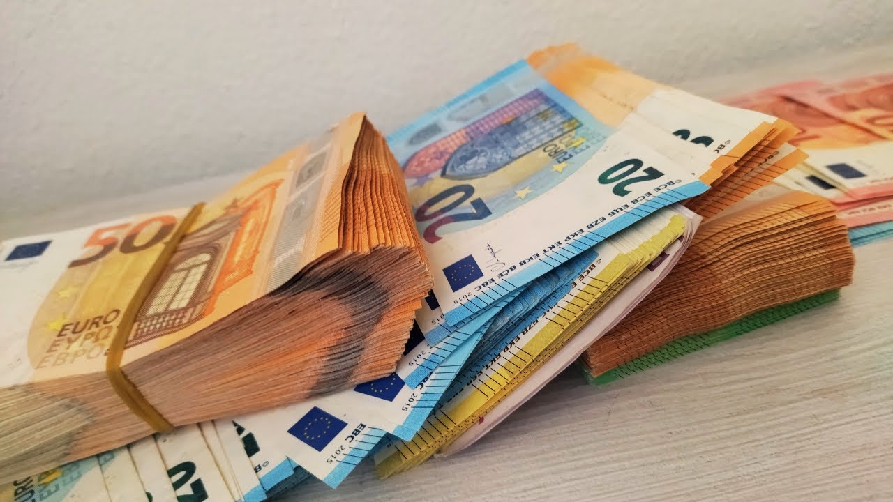 Liczę 25 000 &euro; w got&oacute;wce | Prawdziwe pieniądze !!!