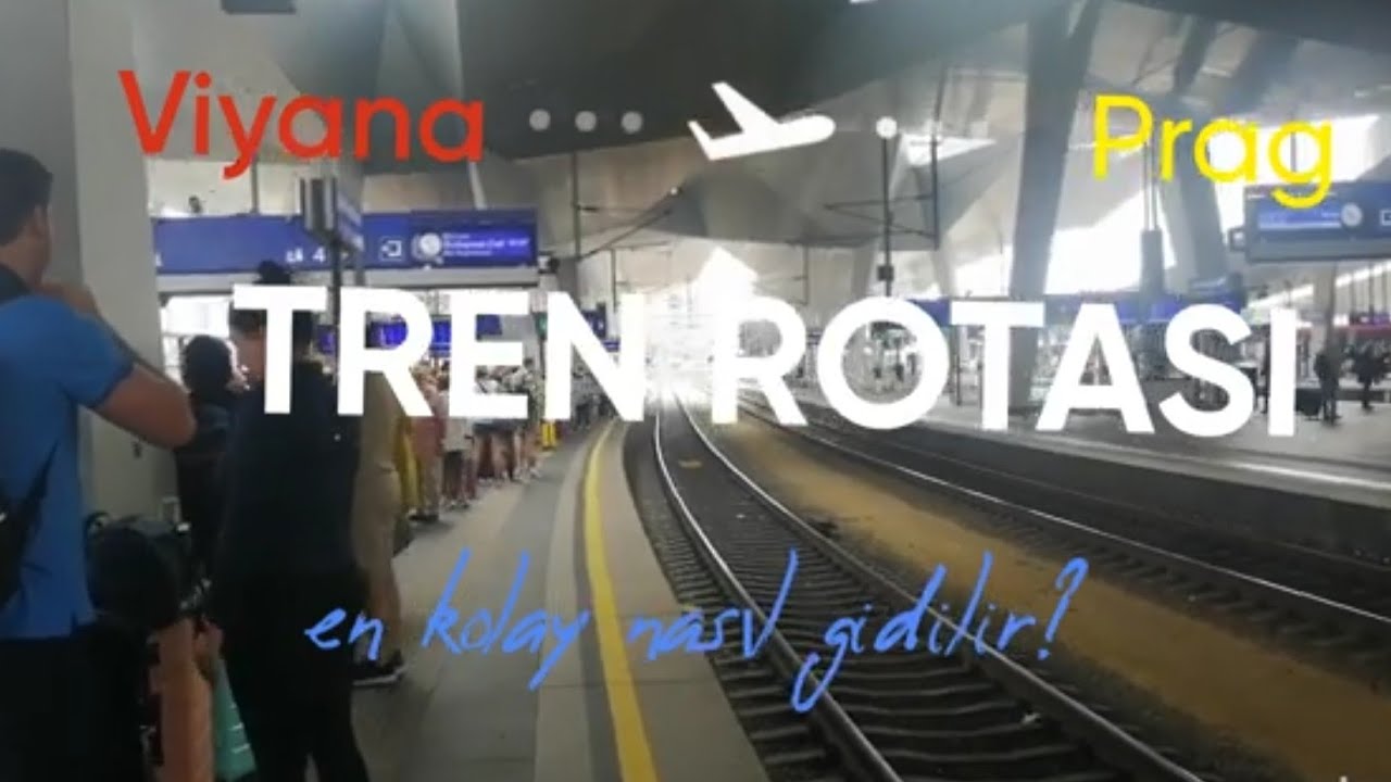 VİYANA'dan PRAG'a Tren Rotası ile Nasıl Gidilir? / Wien to Prague go to Train #wien #prague #prag