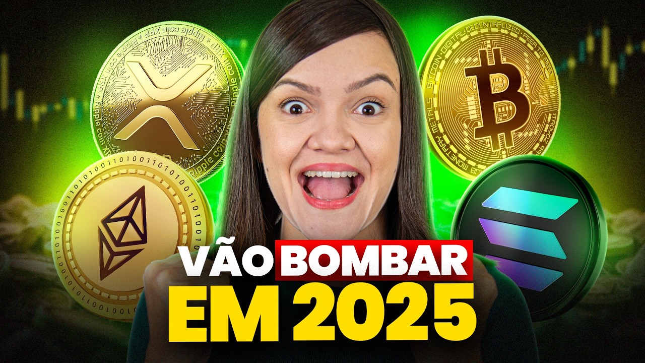 TOP 4 CRIPTOS PARA INVESTIR EM 2025 GUIA COMPLETO!