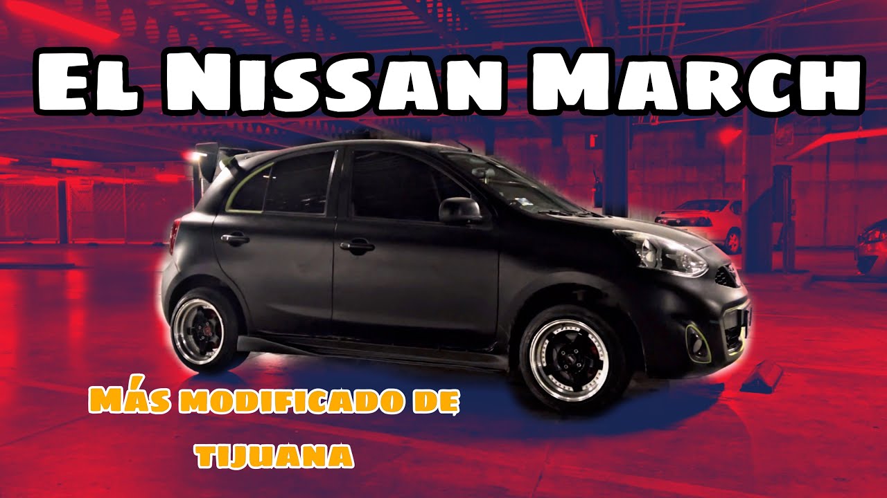 Nissan march 2016 -Tuning- nuevos rines deportivos .