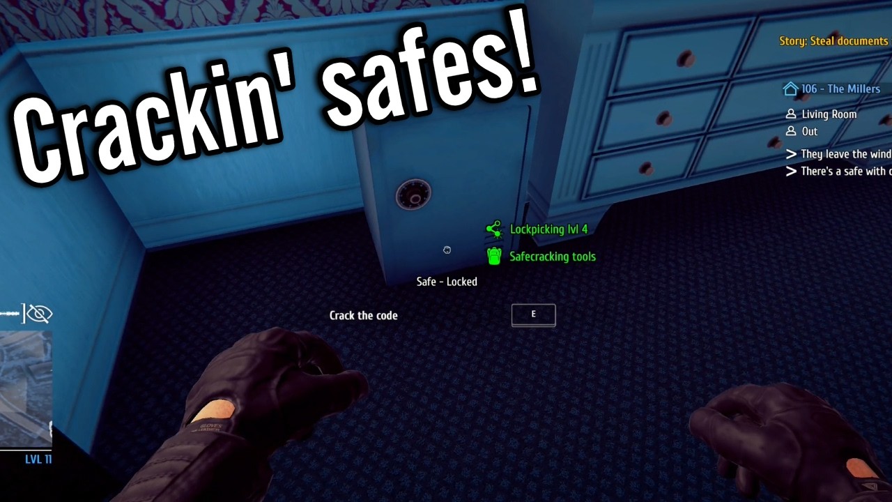 Cracking safes! Thief simulator part 6