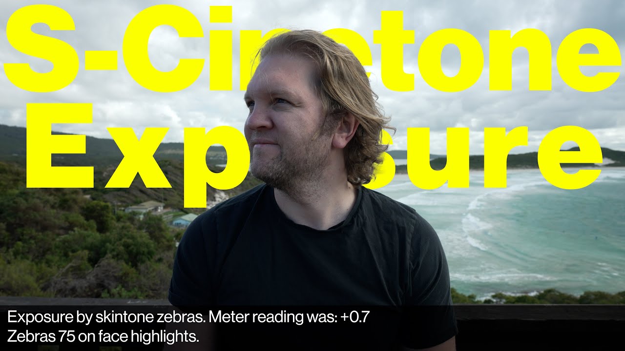 Sony a7S III S-Cinetone Exposure Guide (S-Cinetone zebras, S-Cinetone base ISO, S-Cinetone metering)
