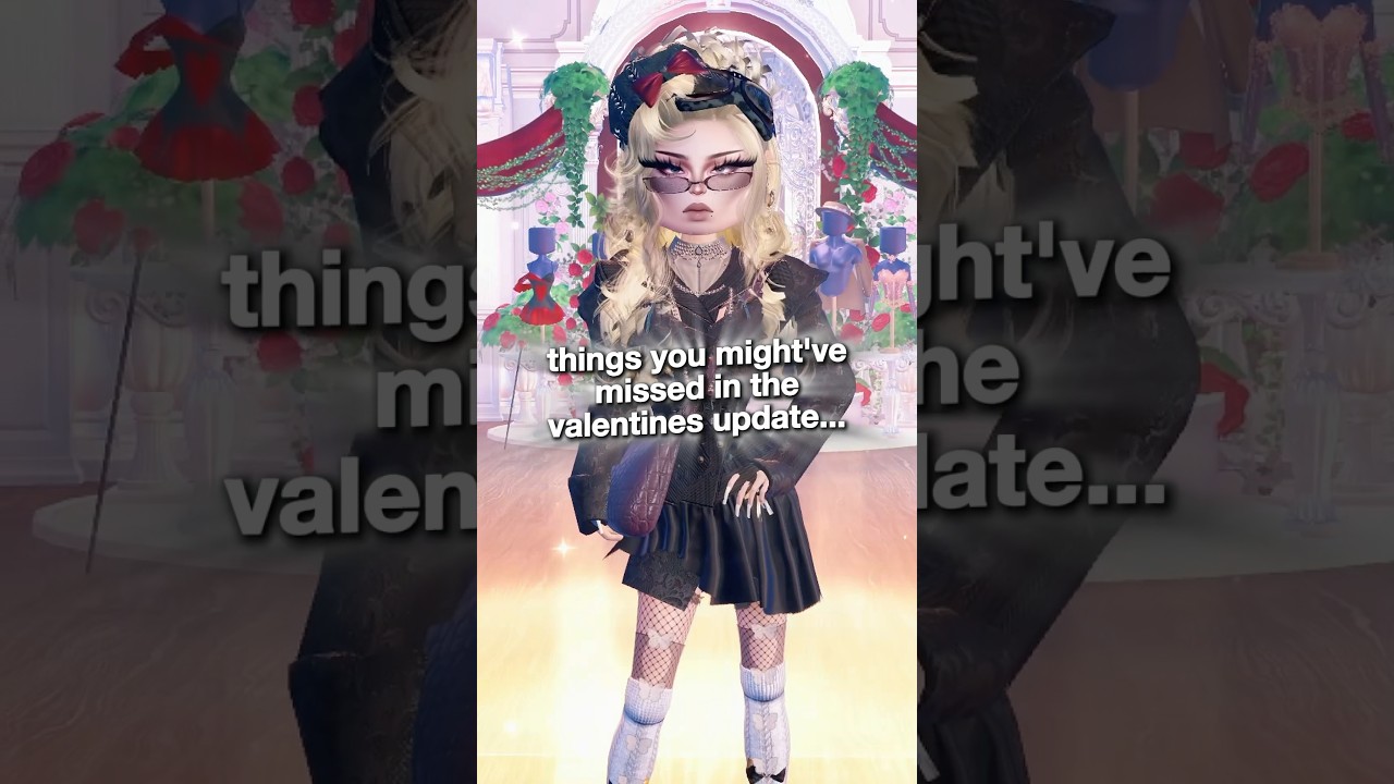 NEW TOGGLES AND SECRETS IN #dti #dresstoimpress #roblox #valentines #update #new #style #outfit