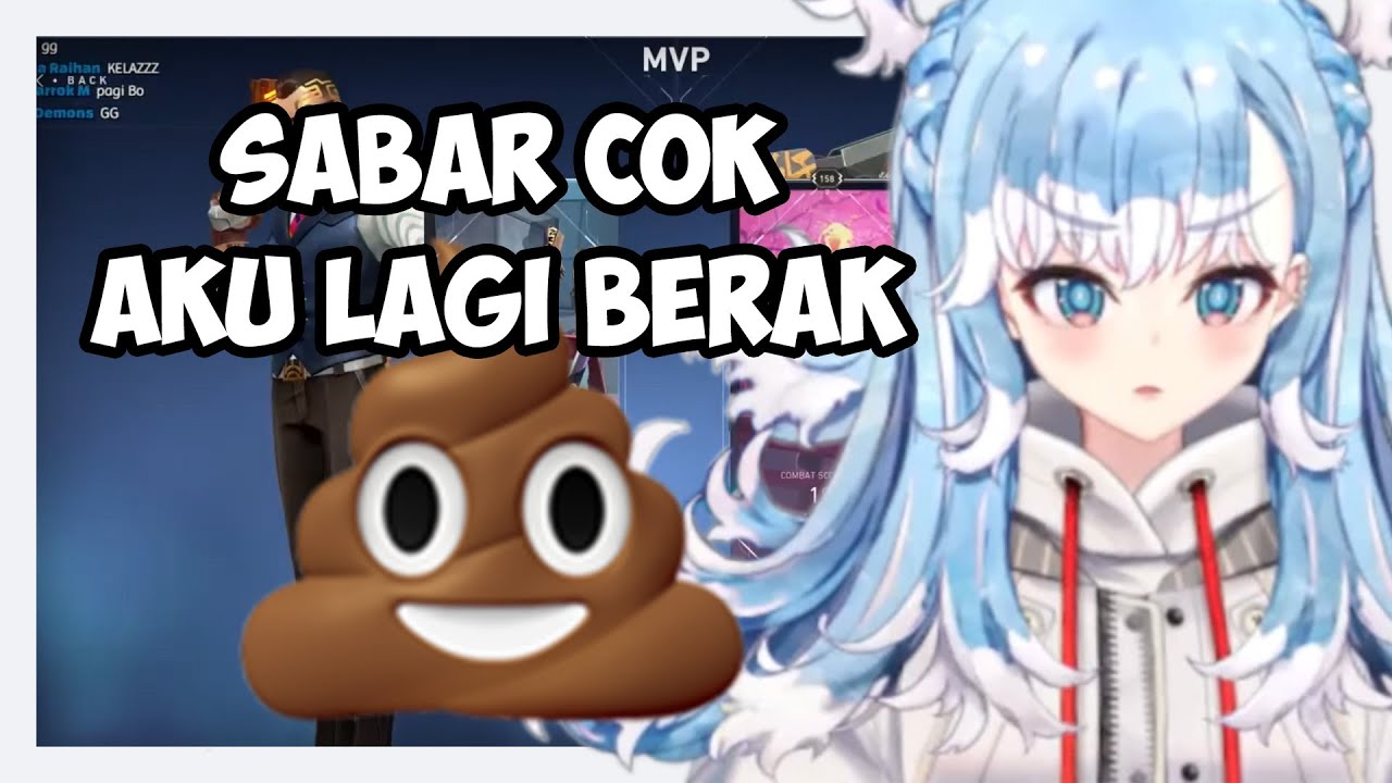 Kobo Berak Sambil Streaming Valorant