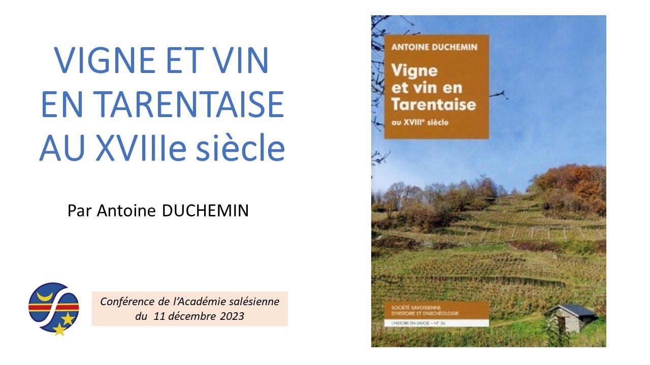 Vigne et vin en Tarentaise au XVIIIe siècle