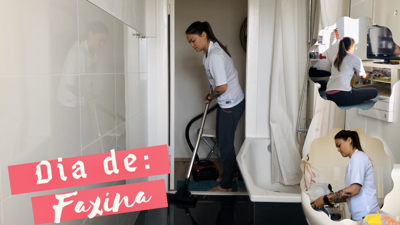 DIA DE FAXINA *o perrengue para lavar um banheiro sem ralo* - Vida na Alemanha