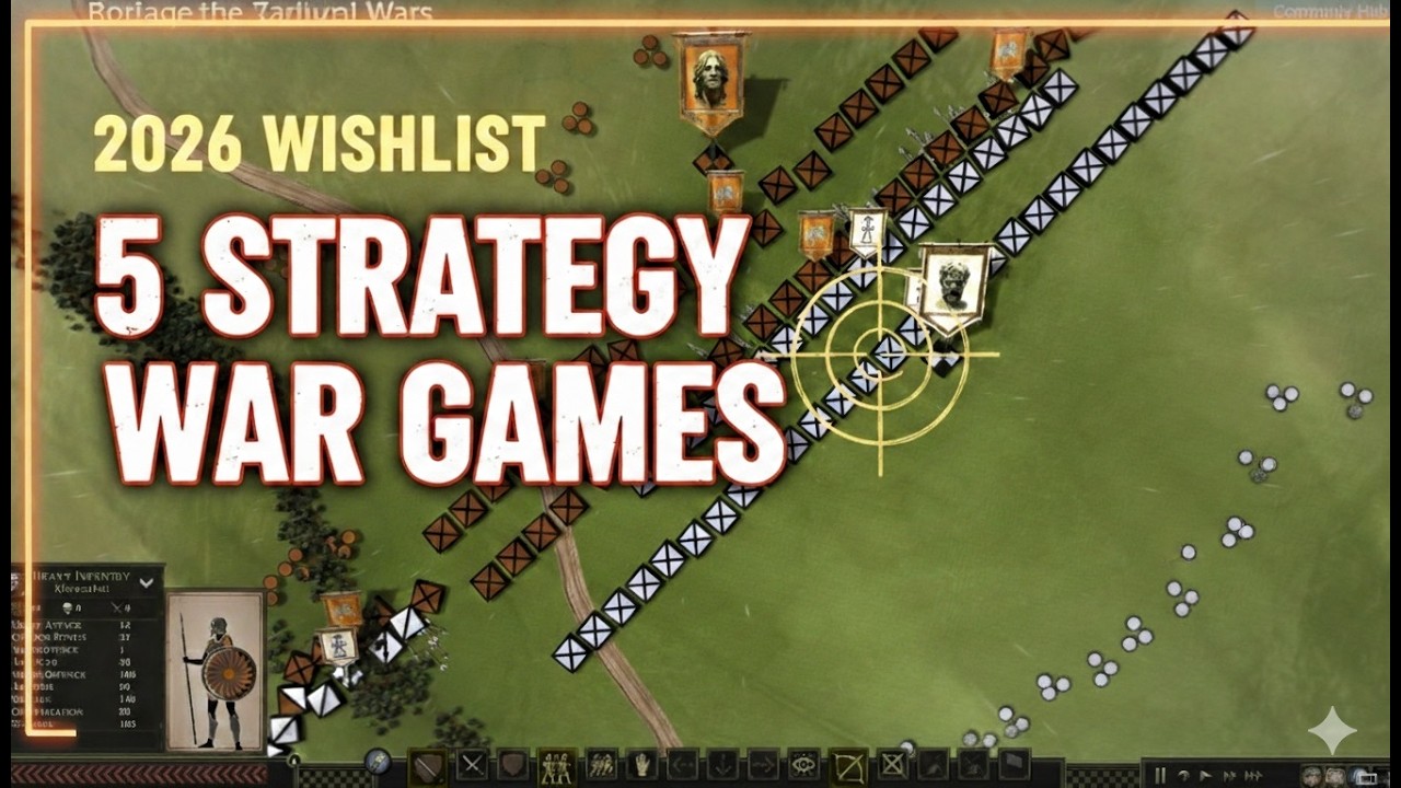 5 Strategy War Games on My Radar (2026 Wishlist: Part 1)
