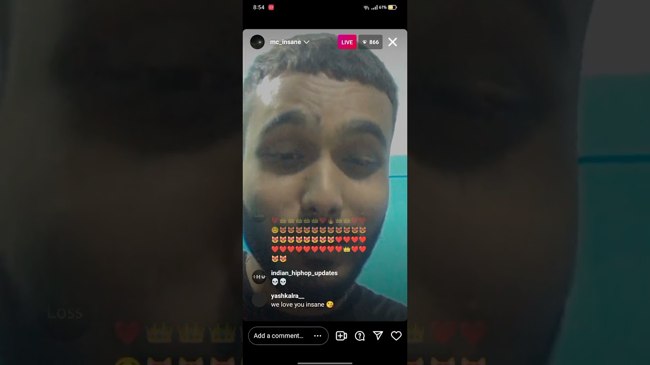 MC INSANE live talking about MC STAN
