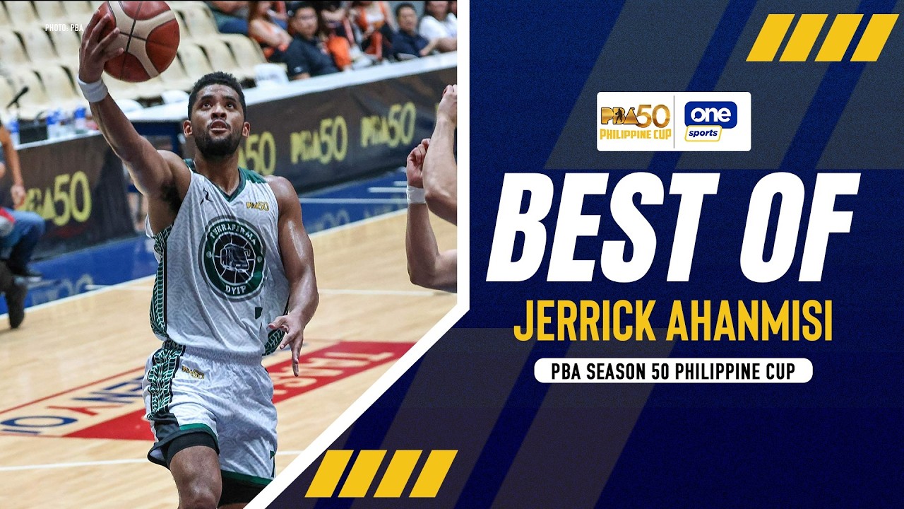 BEST OF JERRICK AHANMISI | TERRAFIRMA DYIP | PBA SEASON 50 PHILIPPINE CUP