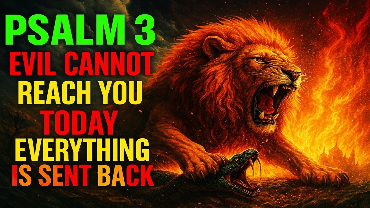 Psalm 3 | No Evil Will Touch You — Every Attack Returns to the Enemy Tonight
