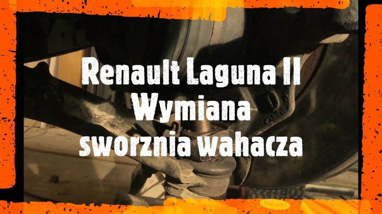 Renault Laguna II -  Wymiana sworznia wahacza