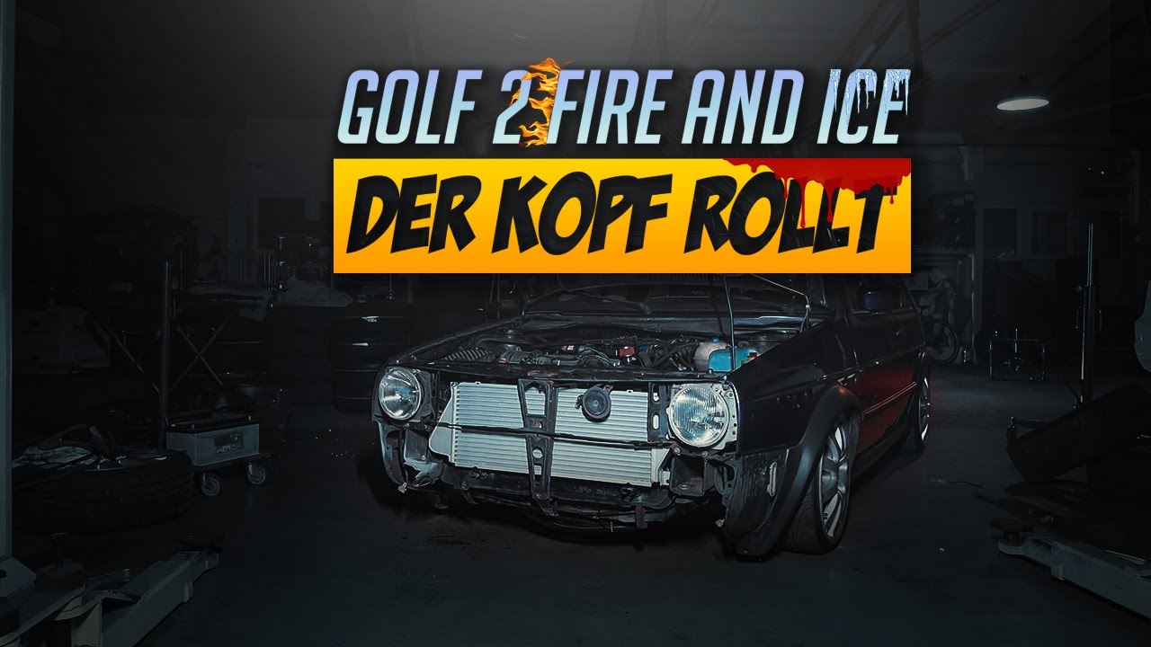Stahlwerkz - Golf 2 G60 fire and Ice Zylinderkopfdichtung | Zündkerze im Auspuff | Motorschaden???