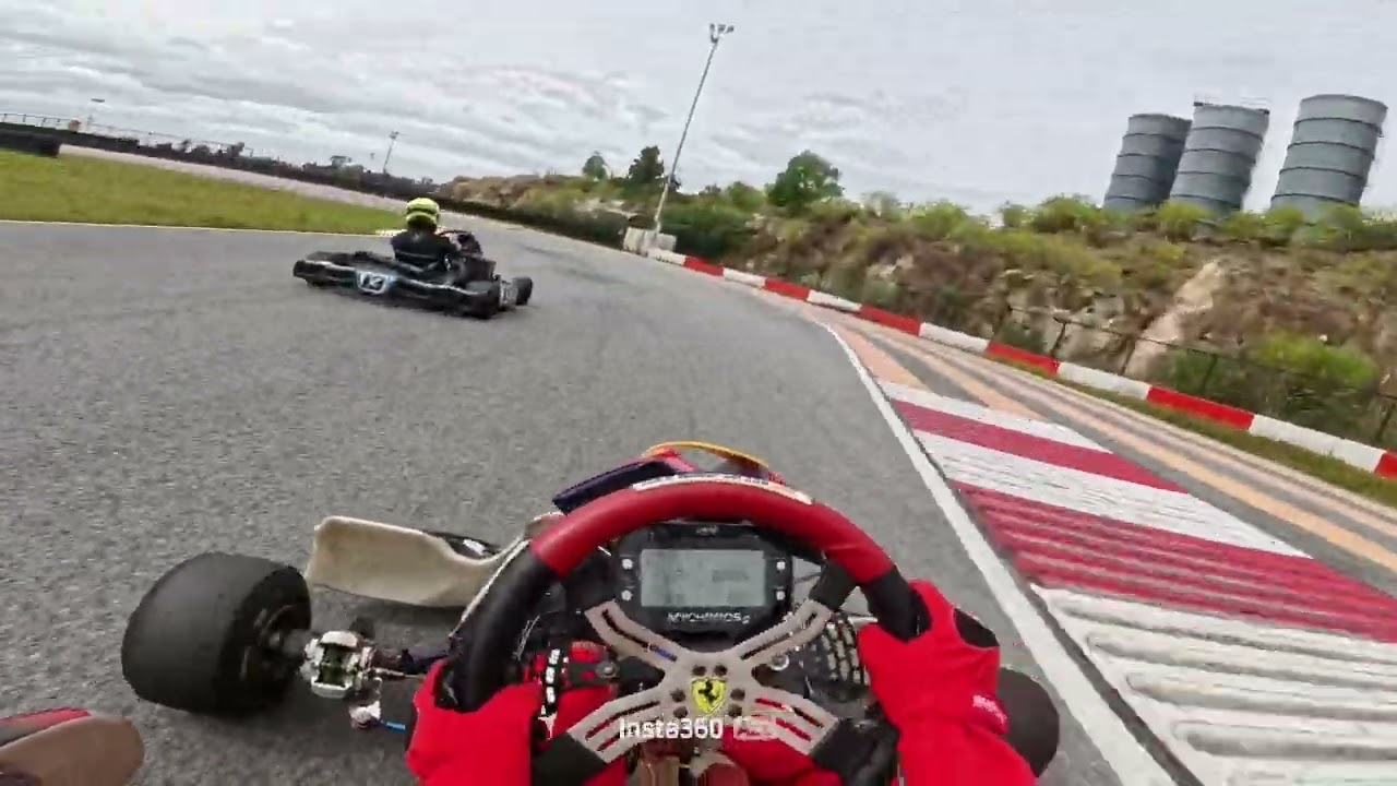 Rotax dd2 in LYL INTERNATIONAL KARTING part6.. fastest lap time 1:03:88