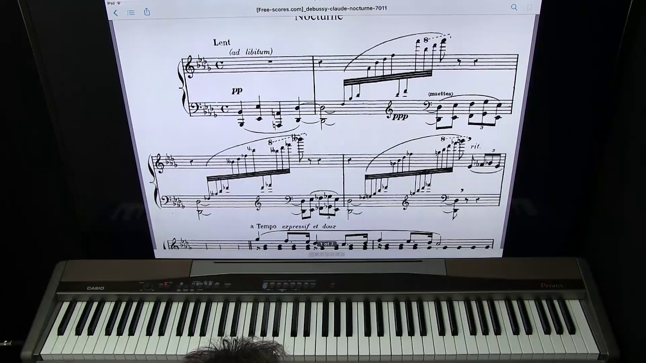 Piano Lesson Debussy Nocturne For shawncheek.com