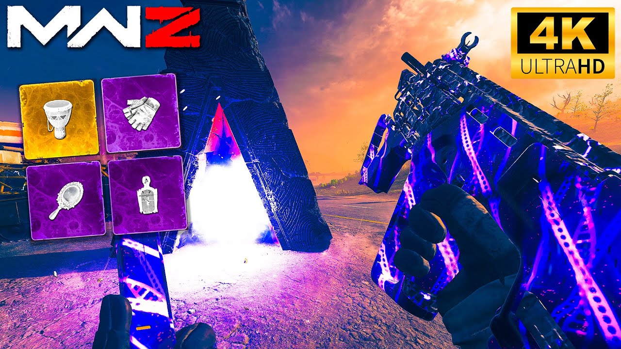 MW3 Zombies - All SECRET ITEMS and NEW BOSS Krawvir Gameplay 4K (No Commentary)