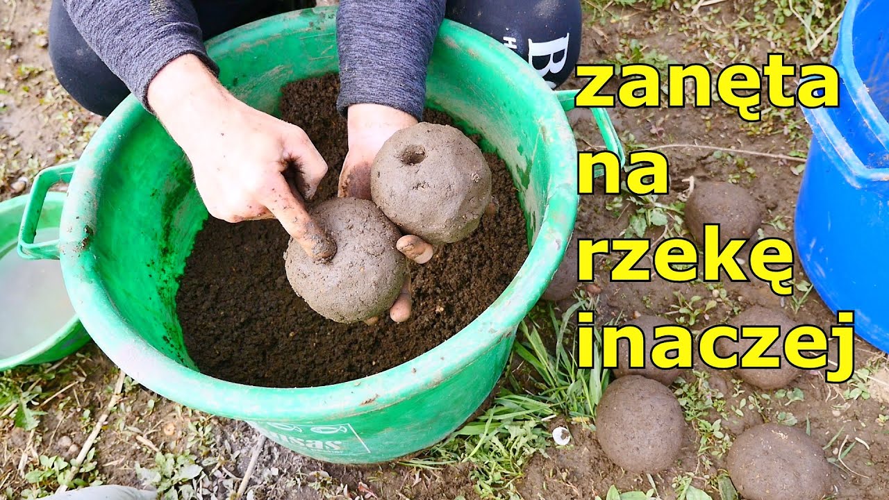 Zanęta na rzekę inaczej. Dwa sposoby doklejenia kul zanętowych z gliną i ich różnice.