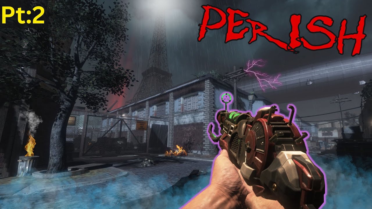 Black Ops 1 Custom Zombies: Perish  (Boss Fight Fail!)