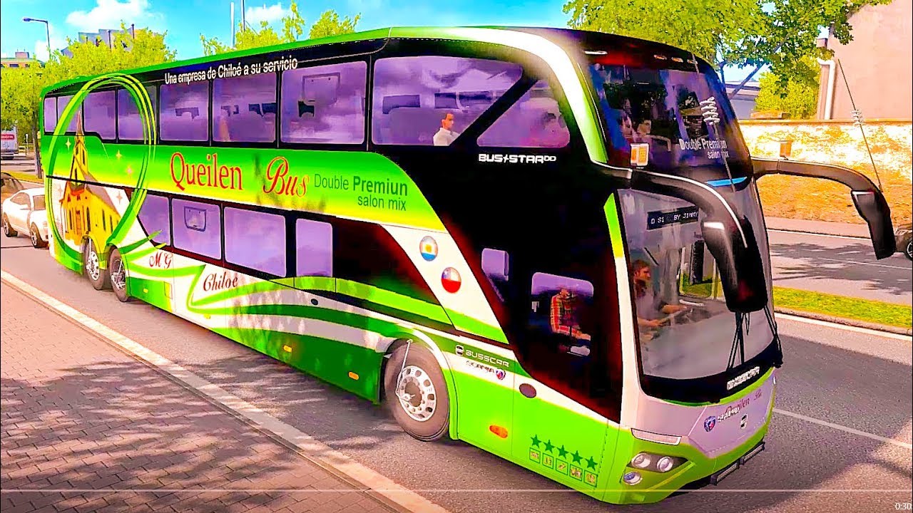 Busstar S1 DD 6*2 Scania Bus European Road  