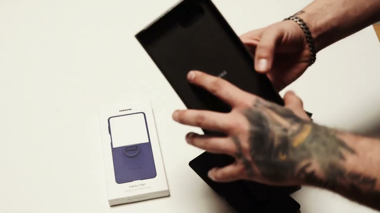 Samsung galaxy z flip7 unboxing 