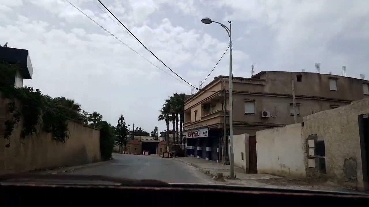 Route de Cheraaga vers le centre commercial de Garden City a alger