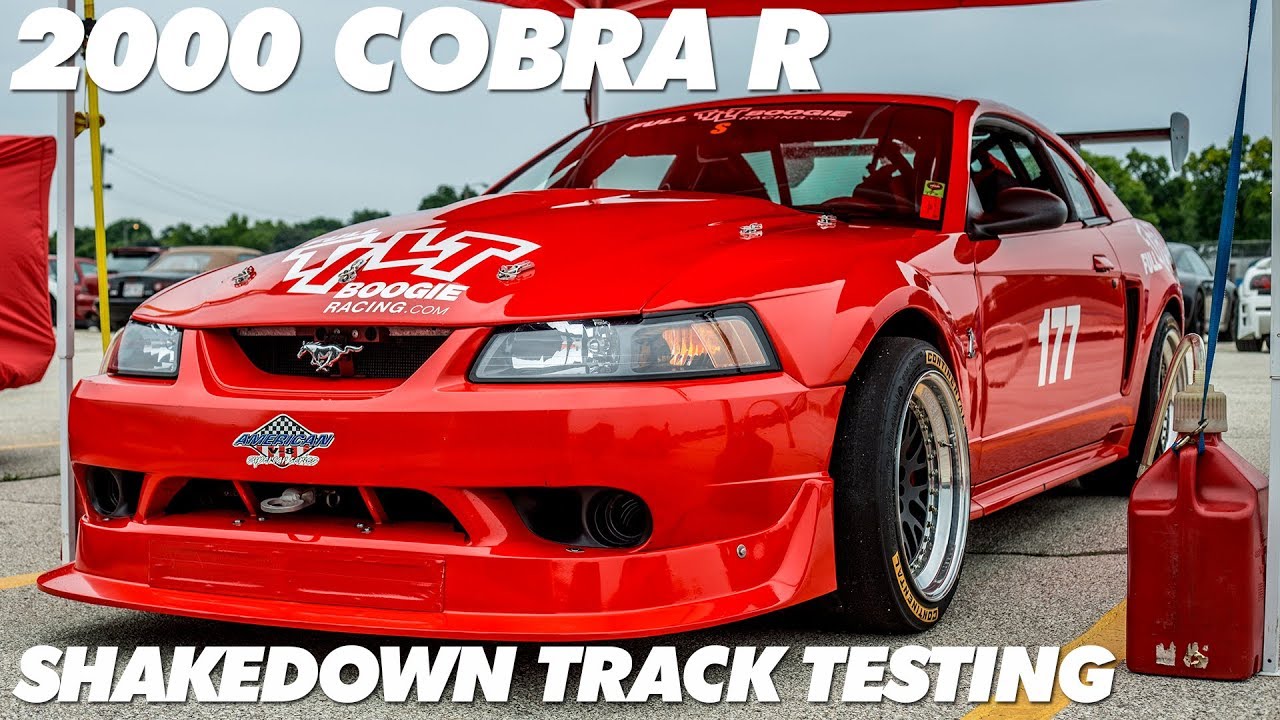 2000 Cobra R Shakedown Track Testing