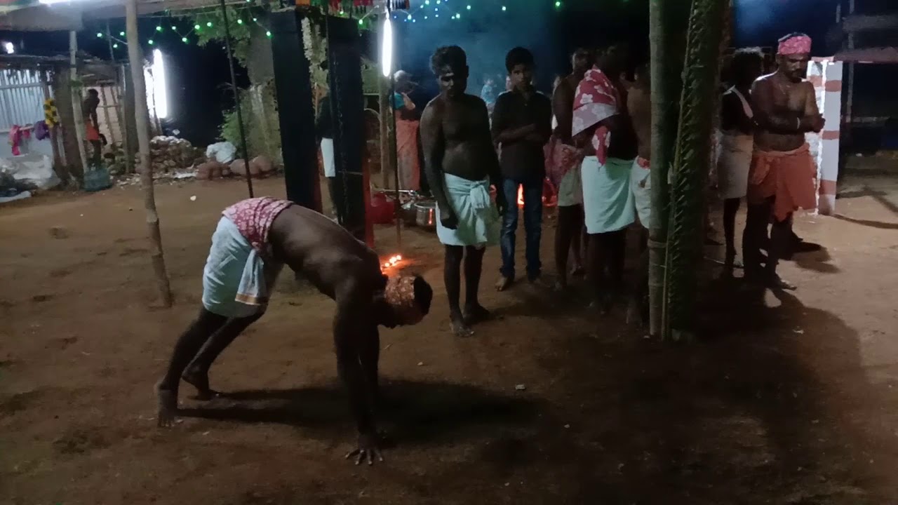 Periyapuchi koil orambarai samy aatam (kunnathur, kammalakuttai)