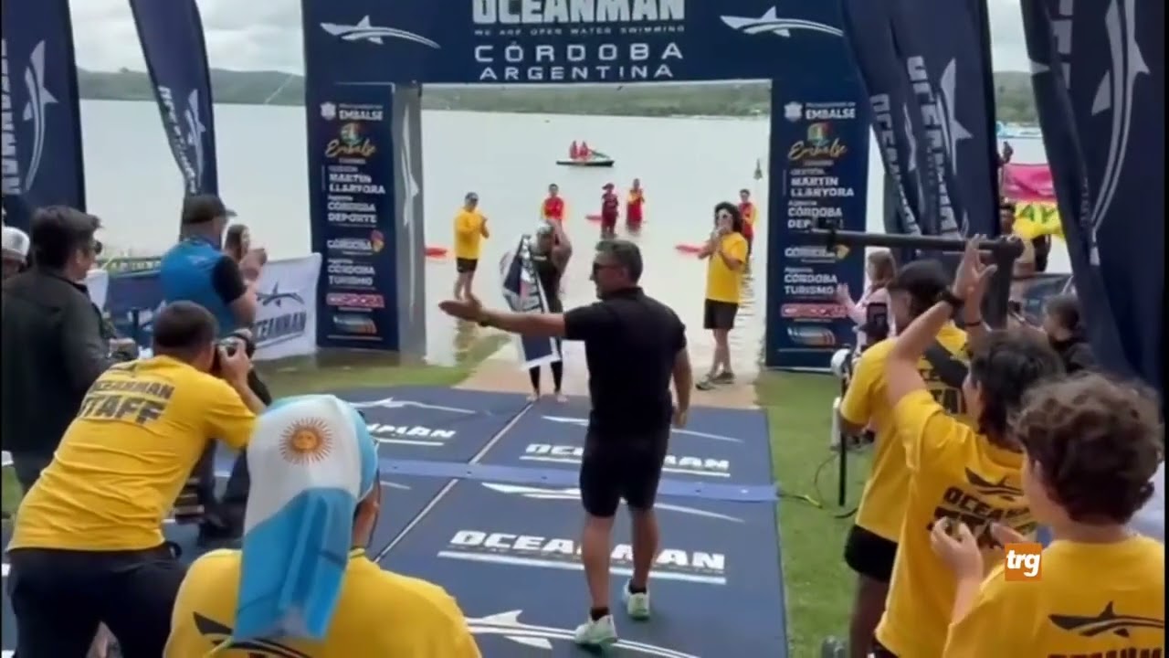 C.Castello: Serafini alla prima tappa del nuoto in acque libere in Argentina