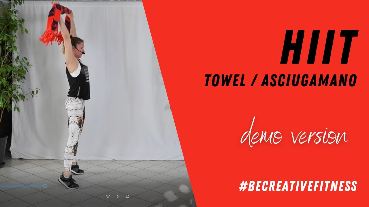 HIIT towel - asciugamano | virtual class