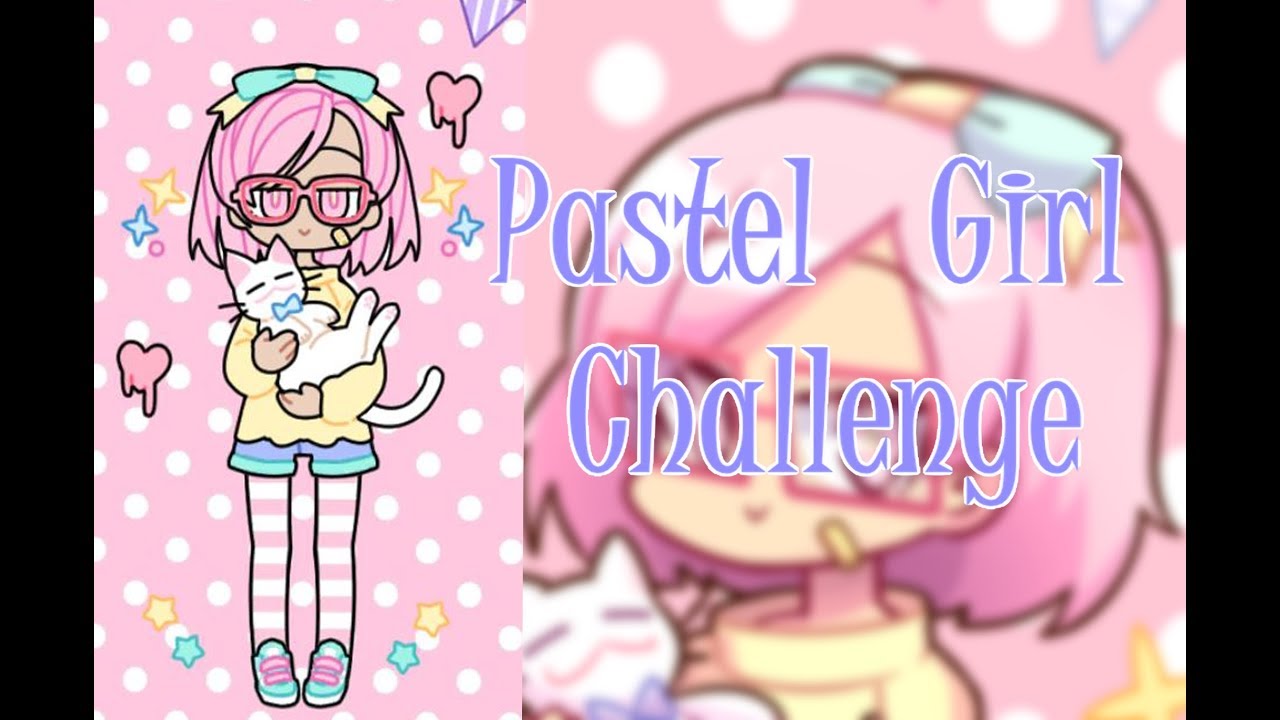 pastel girl challenge speedpaint