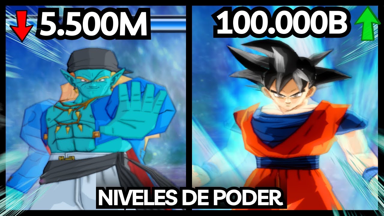NIVELES DE PODER -  UN DESAFÍO IMPOSIBLE 😱 | DRAGON BALL Z BUDOKAI TENKAICHI 3 ISO