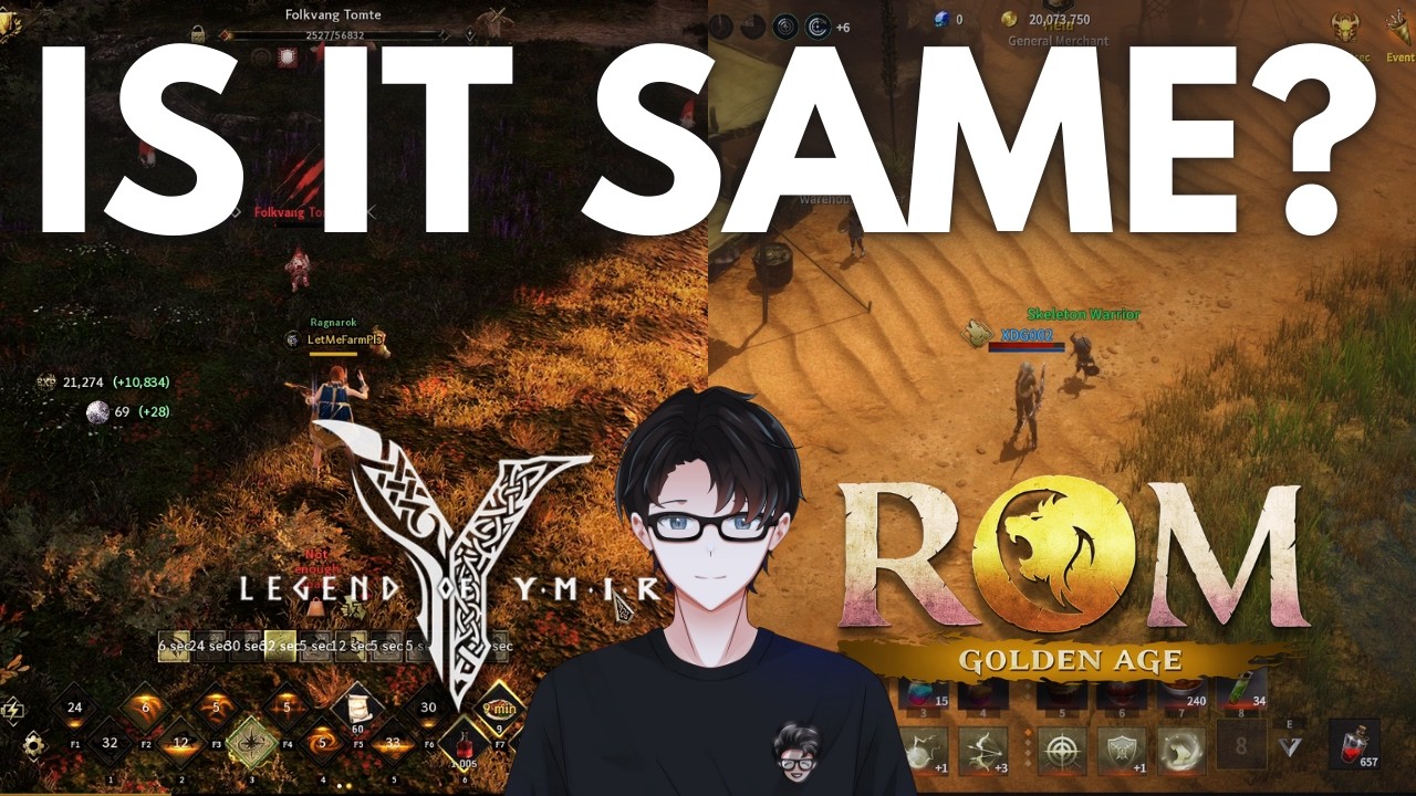 ROM: Golden Age vs. Legend of Ymir 👀🤔