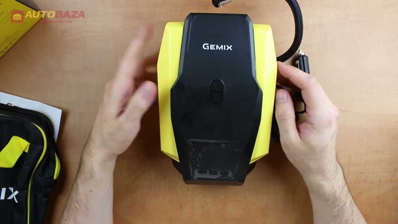 Автокомпресор Gemix Model G Black/yellow (GMX.Mod.G.BY)