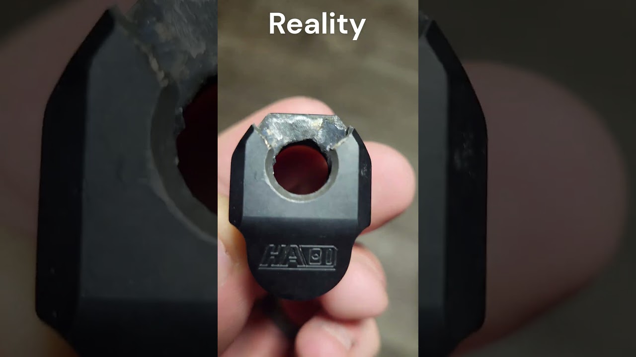 Broken Herrington Arms Compensator