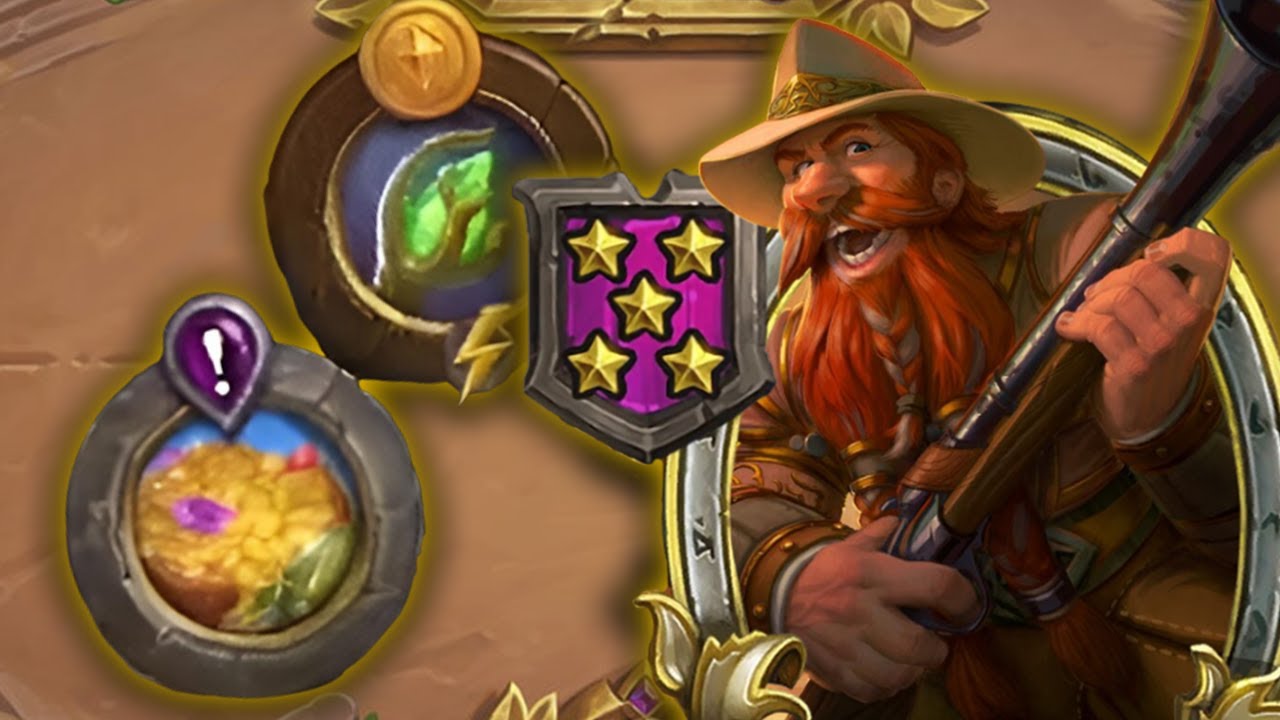 PANIQUE AVEC 15 GOLD, BRANN DORÉ ET GUFF | Hearthstone Battlegrounds Top 50 EU