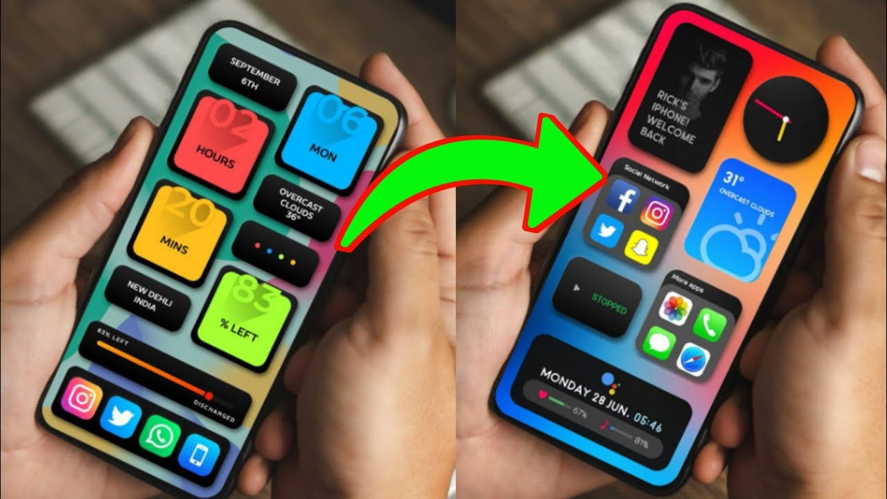 How To INSTALL iOS 15 On Android Without ROOT? ANDROID may iOs 15 Kaise Install Kare? In 2022