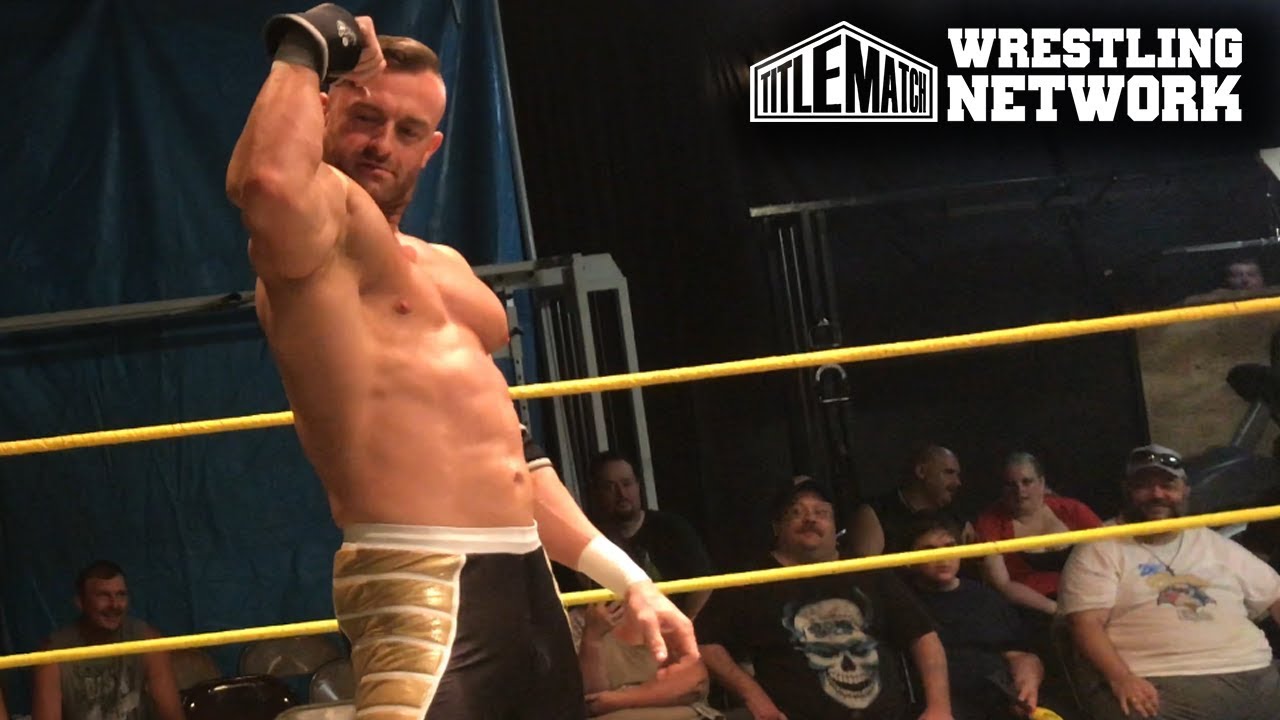 [NWA World Title Match] Nick Aldis vs Brandon Groom - Bristow, OK